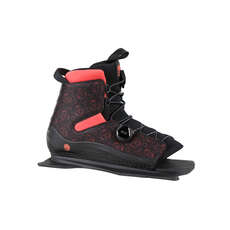 Radar Skis Womens Lyric BOA Boot Front Feather Frame - Black/Coral