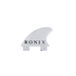Ronix Fiberglass 2.3-Inch Bottom Mount Surf Fin - White
