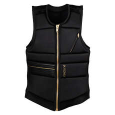 Ronix Womens Rise Impact Vest - Black/Gold