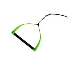 Ronix Suprem Dyneema Bar Lock Handle with Hide Grip - Green/Black