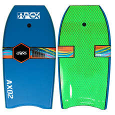 2023 Alder 42" APEX-02 EPS Pro Bodyboard - Blue/Green