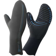 Alder Plasma 4.5mm Fast Dry Wetsuit Mitts  - Black WAG22