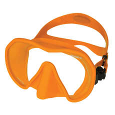Beuchat Maxlux S Diving / Snorkelling Mask - Tangerine B-151300