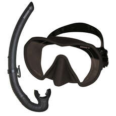 Beuchat Maxlux S Mask & Snorkel Set - Black