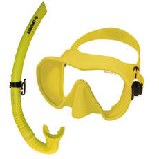 Beuchat Maxlux S Mask & Snorkel Set - Yellow