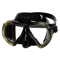 Beuchat X-Contact 2 Diving / Snorkelling Mask - Black/Yellow B-151187