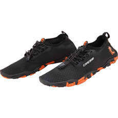 Cressi Molokai Aqua Beach Shoes  - Black/Orange