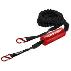 Cressi SUP Towing / Trailer Leash 8ft - Black/Red