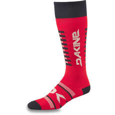 Dakine Thinline Merino Ski / Snowboard Socks - Molten Lava