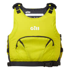 2023 Gill Child Pro Racer Side Zip Buoyancy Aid - Sulphur - 4916J