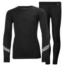 Helly Hansen Junior Lifa Thermal Set - Black 26665