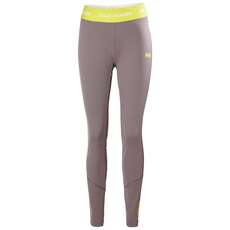 Helly Hansen Womens Lifa Active Graphic Crew Thermal Pants - Sparrow Grey 49394