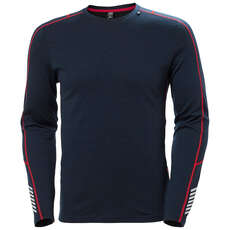 Helly Hansen Lifa Merino Thermal Baselayer Top 2023 - Navy 49370