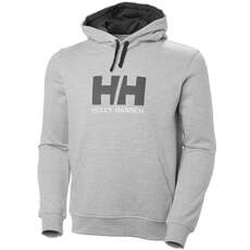 Helly Hansen HH Logo Hoodie  - Grey Melange 33977