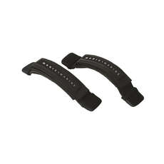 Magic Marine Adjustable Footstrap Set - Black MM141012