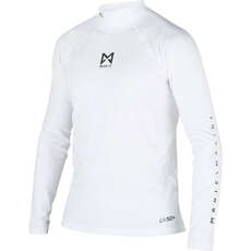 Magic Marine Cube Long Sleeve Rash Guard - White MM081009