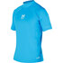 2023 Magic Marine Cube Short Sleeve Rash Guard - Blue MM081010