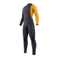 Mystic MARSHALL 5/3 GBS Front Zip Wetsuit  - Blue/Mustard