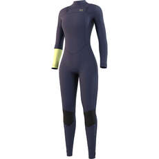 Mystic Womens Dazzled 3/2 Double Front Zip Wetsuit 2023 - Night Blue 220094