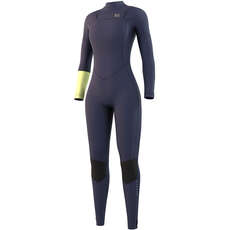 Mystic Womens Dazzled 5/3 Double Front Zip Wetsuit  - Night Blue 220093