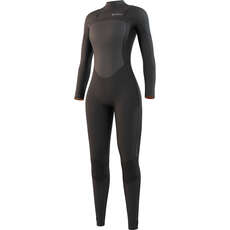 Mystic Womens GEM 5/4 Chest- Zip Wetsuit  - Black 220086