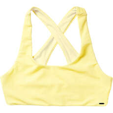 Mystic Womens Lana Bikini Top 2023 - Pastel Yellow