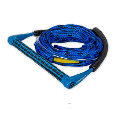 OBrien 4-Section Floating Poly-E Wake Rope and Handle  - Blue