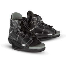 OBrien Clutch Open Toe Wakeboard Bindings  - Black