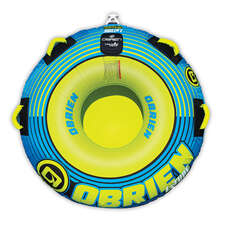 OBrien Le Tube Complete Towable Boat Tube  - Blue/Yellow