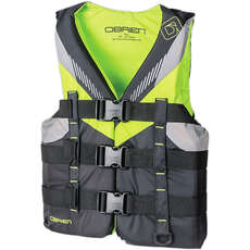 OBrien Teen 3 Buckle Wake / Ski Vest / Buoyancy Aid  - Green