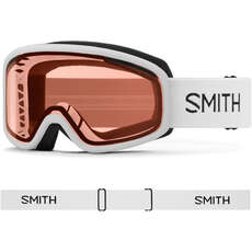 Smith Vogue Snow Goggles - White / Rose Copper Antifog