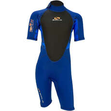 Sola Junior Storm 3/2mm Shorty Wetsuit  - Navy Camo