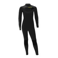 Sola Kids System 5/4mm Front Zip Wetsuit  - Black A1507