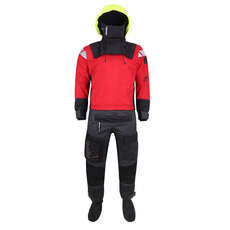 Typhoon PS440 Hinge Drysuit & Undersuit - Red/Grey - 100183