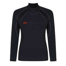 Typhoon Womens Caliso ECO 3mm Wetsuit Top 2023 - Black 251060