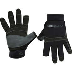 Typhoon Colwyn Full Finger Sailing Gloves  - Black