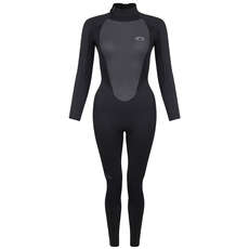 Typhoon Womens Storm5 5/4mm Backzip Wetsuit  - Black 251010