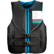Hyperlite Mens Indy NeoWakeboard Vest - Black/Blue Hyperlite Mens Indy NeoWakeboard Vest - Black/Blue