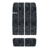 Mystic Ambush Mid and Front Deckpad - Black Allover 220074