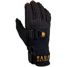 2022 Radar Skis Hydro-A Inside-Out Glove - Matte Black/Orange