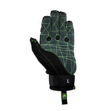Radar Skis Hydro-K Inside-Out Glove - Matte Black/Volt Green