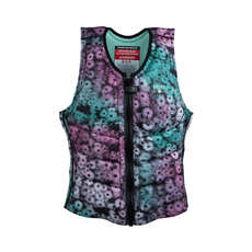 Radar Skis Women's Lyric NCGA Impact Vest - Black/Floral Fade