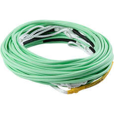 Ronix R8 80-Feet 8 Section Wakeboard Floating Mainline - Day Glow