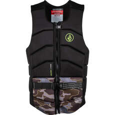 Ronix Volcom CE Approved Impact Wakeboard Vest - Stone Camo