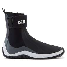 2023 Gill Junior Aero Sailing Boots - Black/White - 966J