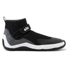 2023 Gill Aquatech Wetsuit Shoes - Black/White - 964