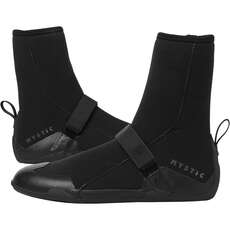 Mystic Ease 5mm Round Toe Wetsuit Boots  - Black