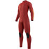 Mystic THE ONE 4/3mm Zip-Free Wetsuit 2023 - Red 230121