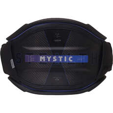 Mystic Stealth Carbon Waist Harness No Spreader Bar  - Blue/Black 230198