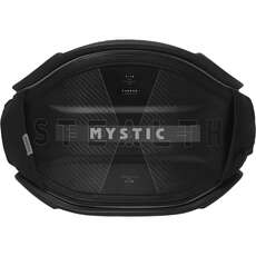 Mystic Stealth Carbon Waist Harness No Spreader Bar  - Black Grey 230198